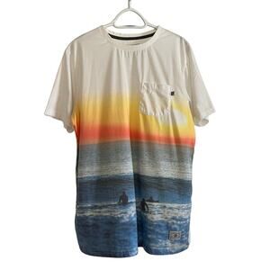HippyTree Vintage Blend Sunset Surf T-Shirt Sz LRG – Coastal Core Skater Style